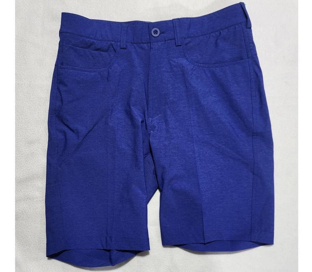 maelreg shorts size 30 royal blue